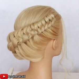 Knotted Updo For Special Occasions! | Another Day Another Braid