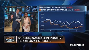 S&P 500, Nasdaq finish June in positive territory