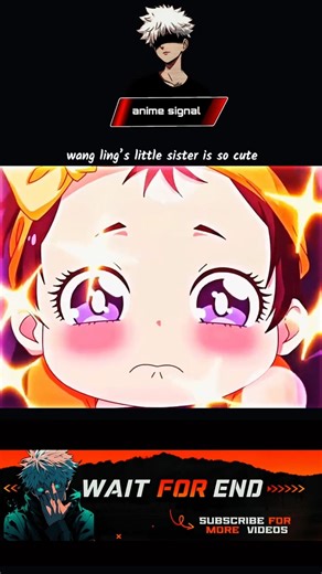 Wang Ling Little Sister is TOO Cute 😍💖 | Cutest Anime Moments #anime #shorts
