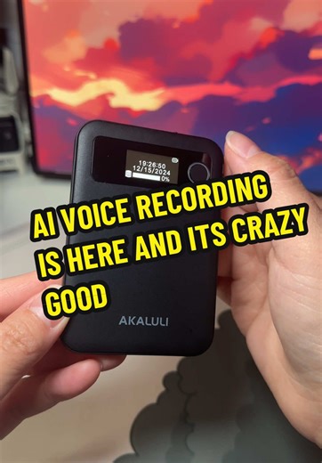 Best hidden voice recorder is here! Akaluli AI voice recorder is going to save my life from liars 😂 NO MORE HAVING TO PROVE YOURSELF or fight anyone when you can record everything people say. #aivoicerecorder #voicerecorder #ainotetaking #akaluli #tiktokshop #techtok #tiktokshopholidayhaul