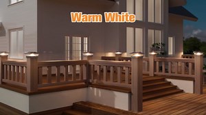 APONUO Solar Post Cap Lights with 8 RGB Solid Colors & Multicolor Flow - 4 Pack 6x6 Post Cap Solar Light, IP65 Waterproof - Fits 4x4 5x5 6x6 Wood & Vinyl Posts - Black