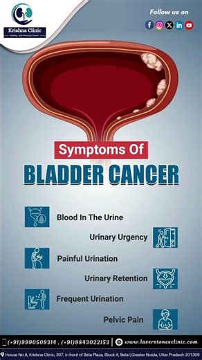 Symptoms of Bladder Cancer You Should Never Ignore | Early Warning Signs Explained