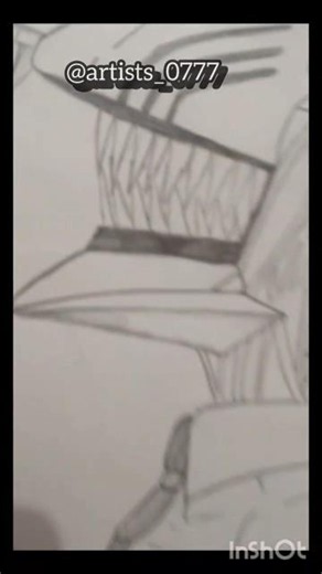 #hoe to draw chain man⛓️🪚chain mam easy drawing 🤔⚡