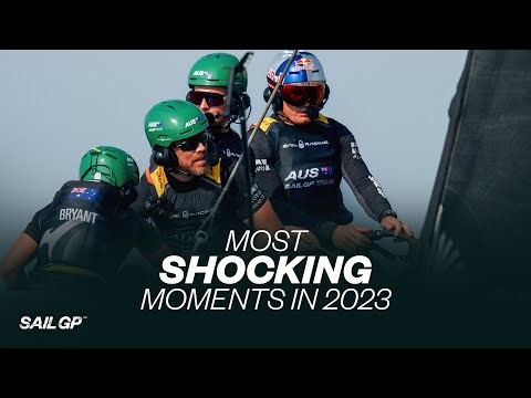 The MOST shocking moments of SailGP 2023 🤯