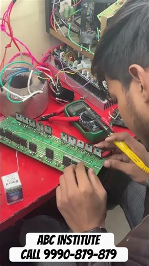 Amplifier repairing course live practical in ABC institute #viralvideo #amplifier_repairing_course