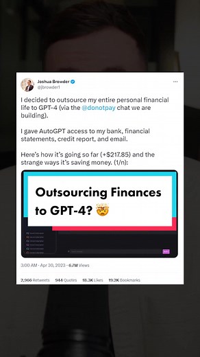 GPT-4 Finances: Automating Savings & Refunds