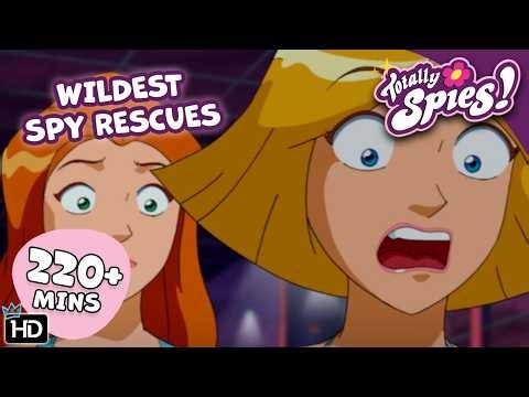 The Spies' Wildest Rescues! - Season 1-6 ✨ FULL Episode Compilation 🌸 Totally Spies!