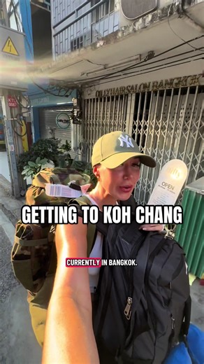 Traveling from Bangkok to Koh Chang: A Solo Backpacking Guide