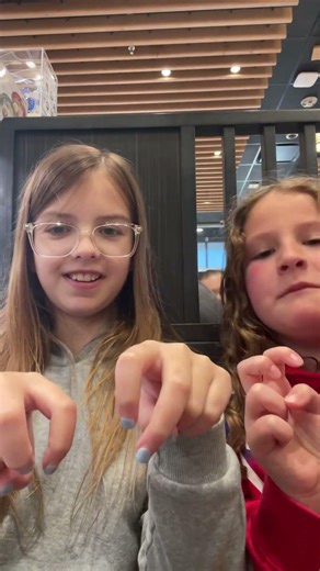 Two birds on a wire ￼￼