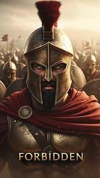 Why Spartans Were FORBIDDEN to Fight Alone