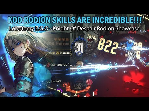 [Limbus Company] KOD RODION IS JUST THAT STRONG!!! - Knight Of Despair Rodion Showcase