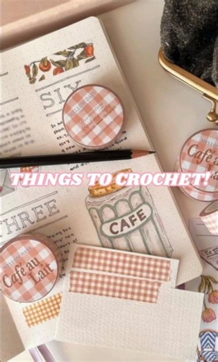 Things to crochet! 🧶🪡 #shorts #aesthetic #crochet #ideas #trending #craft #fyp #art #subscribe