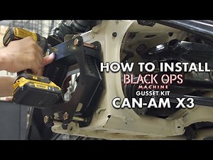 How to Install | BOM Gusset Kit | Can-Am X3