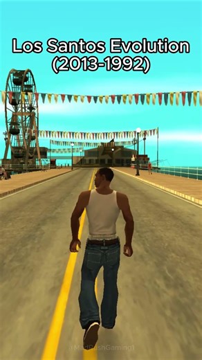 Los Santos Evolution 2013 vs 1992 in GTA #gta