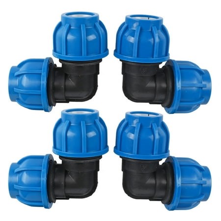 Connect Fitting,4Pcs PE Plastic 32mm Water Pipe Fitting Water Connector Advanced Technology - Walmart.ca