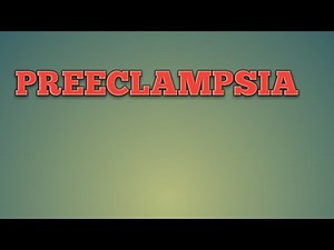 ACOG guidelines for diagnosis and ttt of Preeclampsia.