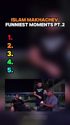 Funny Moments with Islam Makhachev | UFC MMA Fighter