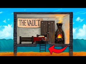 I Built a water base with a hidden entrance in Rust...