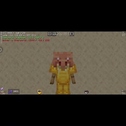 Looping The Rooms (WIP) Part 4 #shorts #minecraft #animation