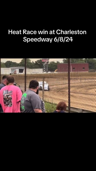 Heat race win first time at charleston. #racing #dirttrackracing #fyp #promod #foryou #crate #charlestonspeedway