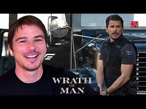 Harrison Ford gave Josh Hartnett a hard time WRATH OF MAN interview | CASH TRUCK, Lionsgate