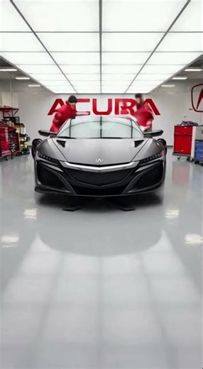 "Crashed Acura NSX Type S Rebuilt to Perfection (Track-Day to Showroom in 10s)" #asmr#autorestoratio