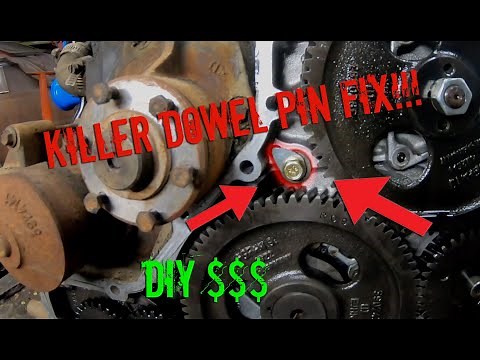 First Gen Cummins Killer Dowel Pin DIY | Less than an hour fix | swap update
