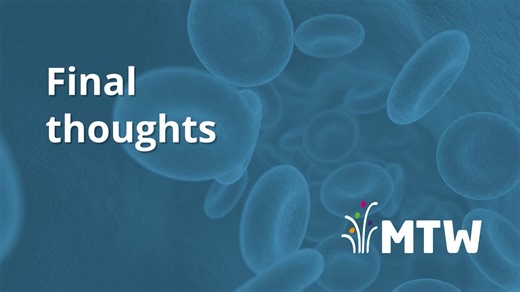 MTW VTE - Final thoughts
