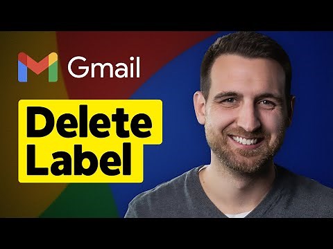 How to Delete Labels in Gmail