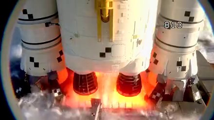 Nasa's Artemis II blasts off for the moon