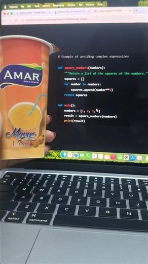 Coding Ka Asli Maza Mango Lassi Ke Saath! 🥭💻 | Python Vibes #pythontricks #codingvibes #codinglife