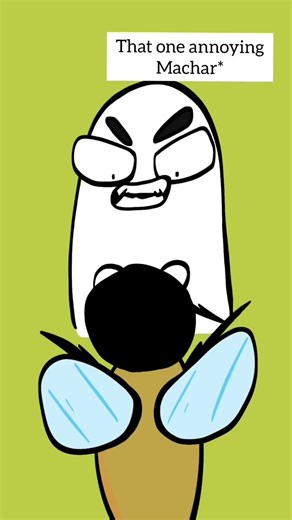 😂 ANNOYING | The MACHAR 😎 #2danimation #cartooncomedy #dailystruggles