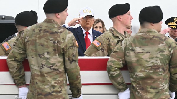Trump claims families of slain servicemembers urged him 'finish the job'