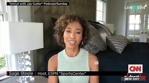 23K views · 223 reactions | Former ESPN anchor Cari Champion discusses controversial comments made on a podcast by ESPN "Sportscenter" anchor Sage Steele about race and women. Editor's Note: A previous version of this video stated that Sage Steele has been suspended from ESPN. Steele has not been suspended, according to ESPN. In our previous version we also stated that Steele has tested positive for Covid-19. CNN has not confirmed this diagnosis. | CNN | Facebook