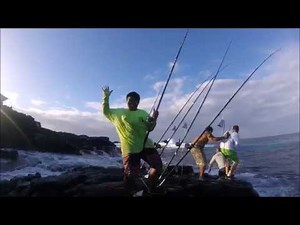 Ulua Fishing Hilo Casting Club 2017 Pt. 1
