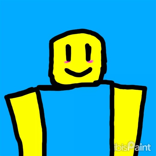 day 1 making animation about Roblox using ibispaint #roblox #animation #ibispaint #ageverification #horror