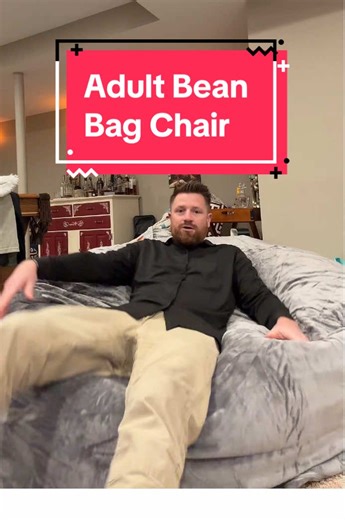 Adult Bean Bag Chair #beanbag #chair #beanbagchair #comfychair #tiktokshopblackfriday