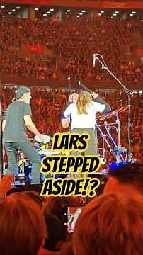 Lars Ulrich Let a Fan Do THIS in Budapest!