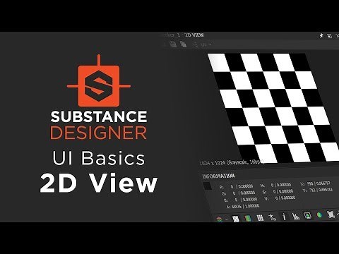Substance Designer UI Basics: 2D View | Adobe Substance 3D