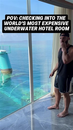 Experience Luxury: $20,000 Underwater Hotel Room