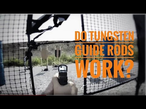 Reducing Recoil in a Glock with a Jentra Ultra Heavy Tungsten Guide Rod