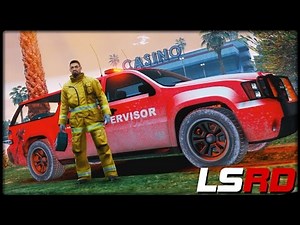 GTA 5 LSRD | VERKEHRSUNFALL - Deutsch - Grand Theft Auto 5 Los Santos Rescue Division