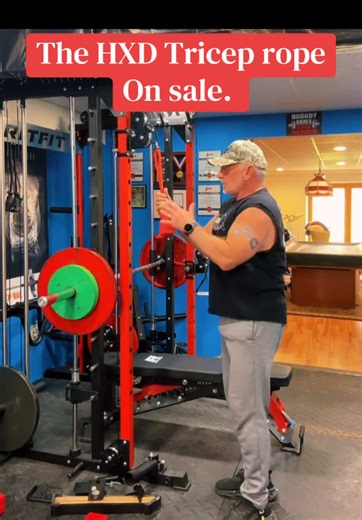 Unlock Tricep Gains with the HXD Rope
