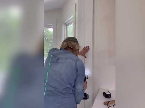 DIY Shiplap Kitchen Backsplash