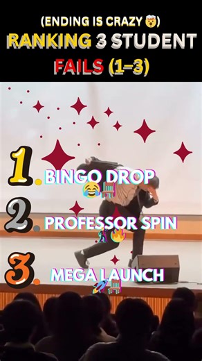 Ranking 3 Student Fails (1–3) 🤯 #fails #funny #shorts #shocking