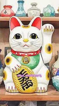 MANEKINEKO: The Hidden Meaning of the Waving Japanese Cat! (Luck Guide) 🇯🇵 #jp #japan