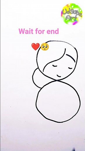 This Simple Drawing Turns Into Something Beautiful ❤️ | number 8 with beautiful drawing