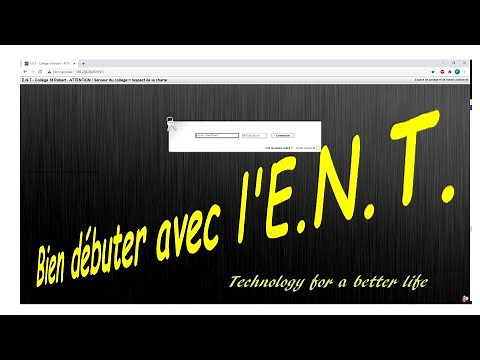 creer son espace ENT