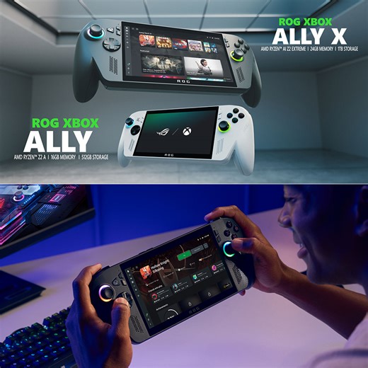 Microsoft x ASUS ROG Xbox Ally Handheld PC Signals New Era of Portable Gaming