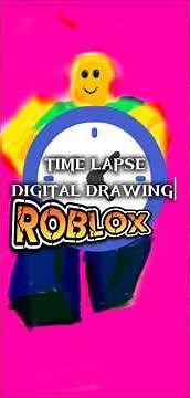 CREATING A ROBLOX CHARACTER | DIGITAL ART TIMELAPSE